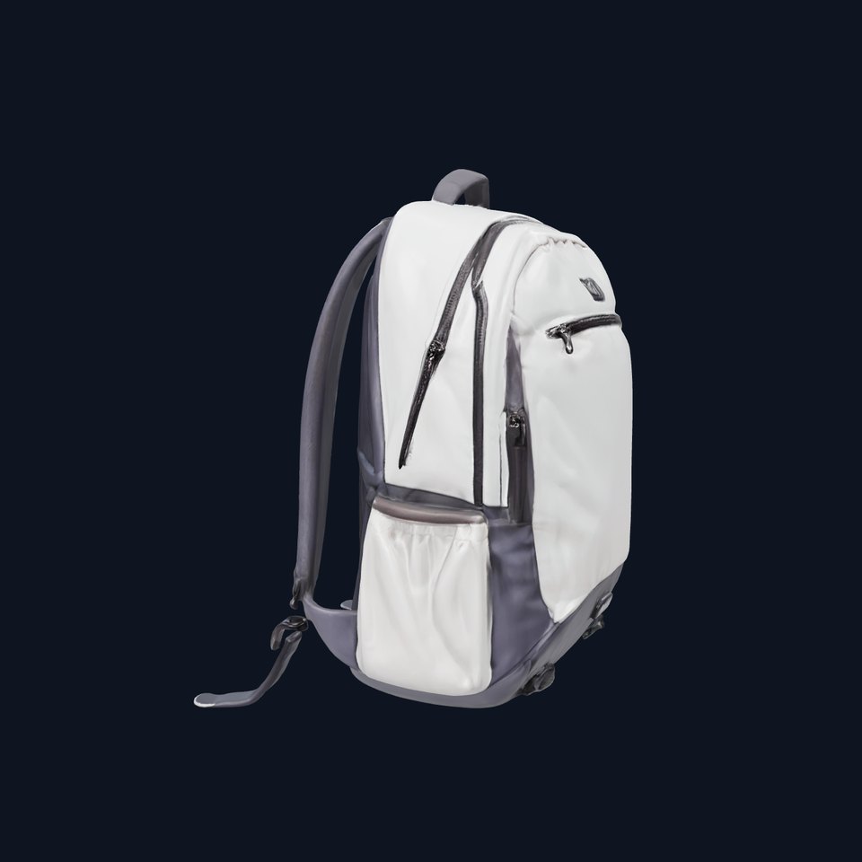 Eco-Friendly Sporty Rucksack model pack